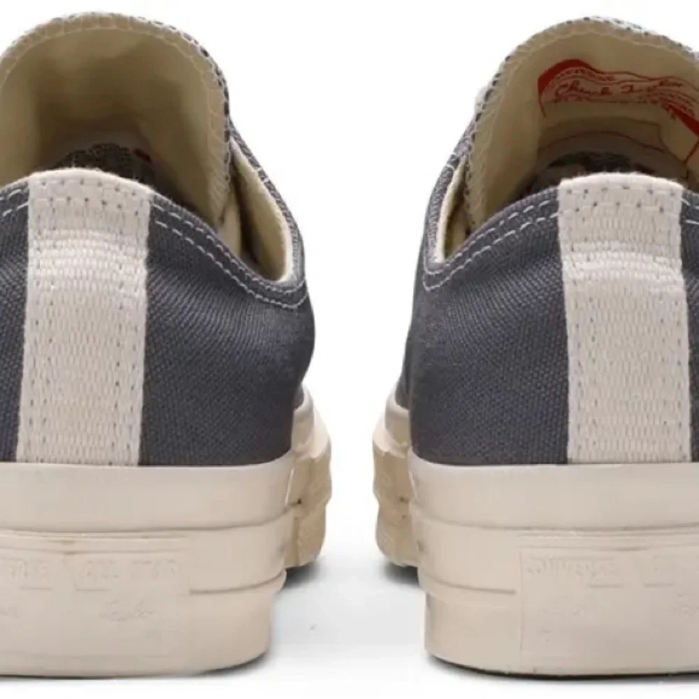 Converse x Comme des Garcons Gray Sneakers with Heart - Picture 5 of 6